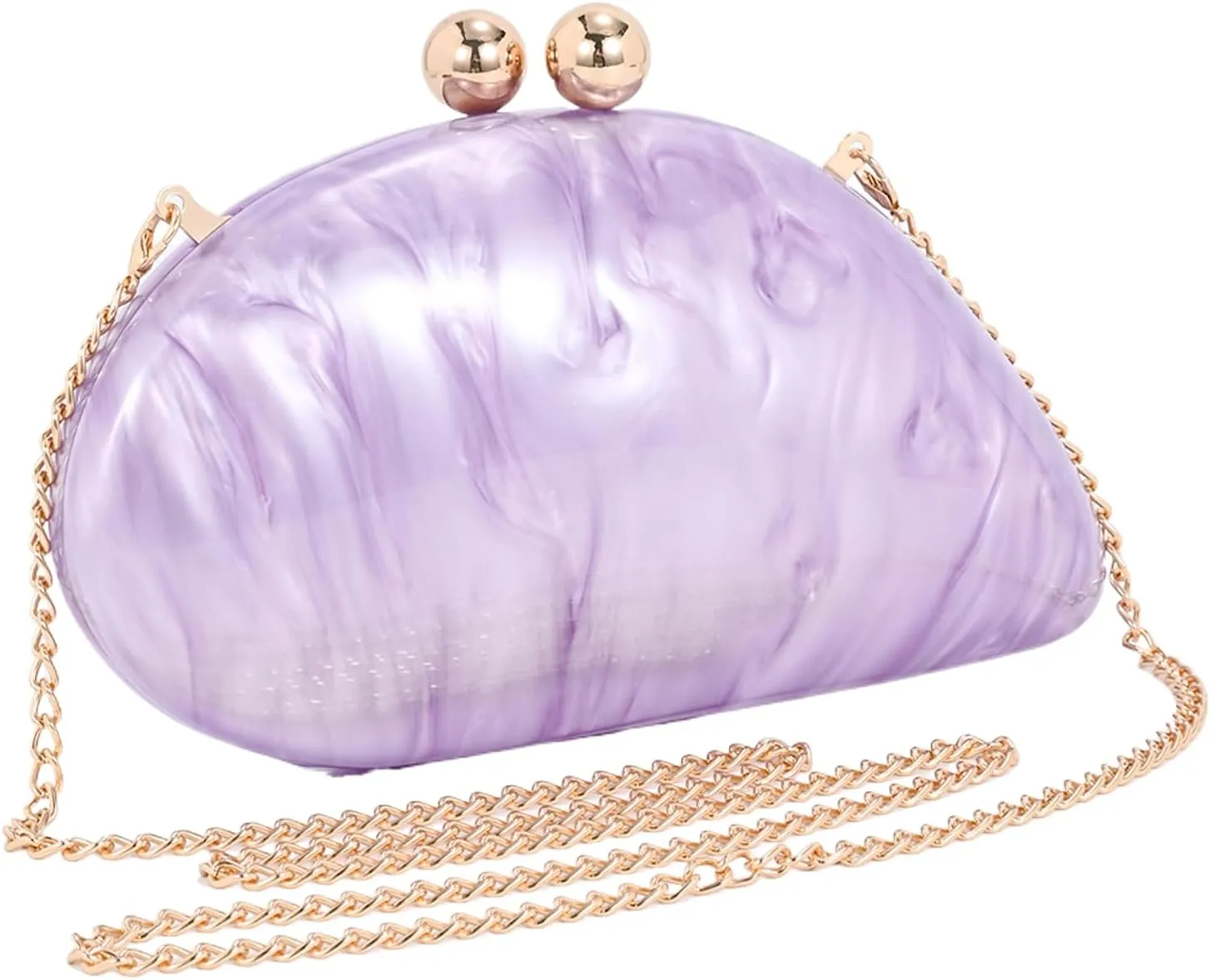 Elegant Acrylic Purses For Women,Fashion Evening Clutch Cute Handbags Mini Crossbody Purse Party Wedding Shoulder Bag