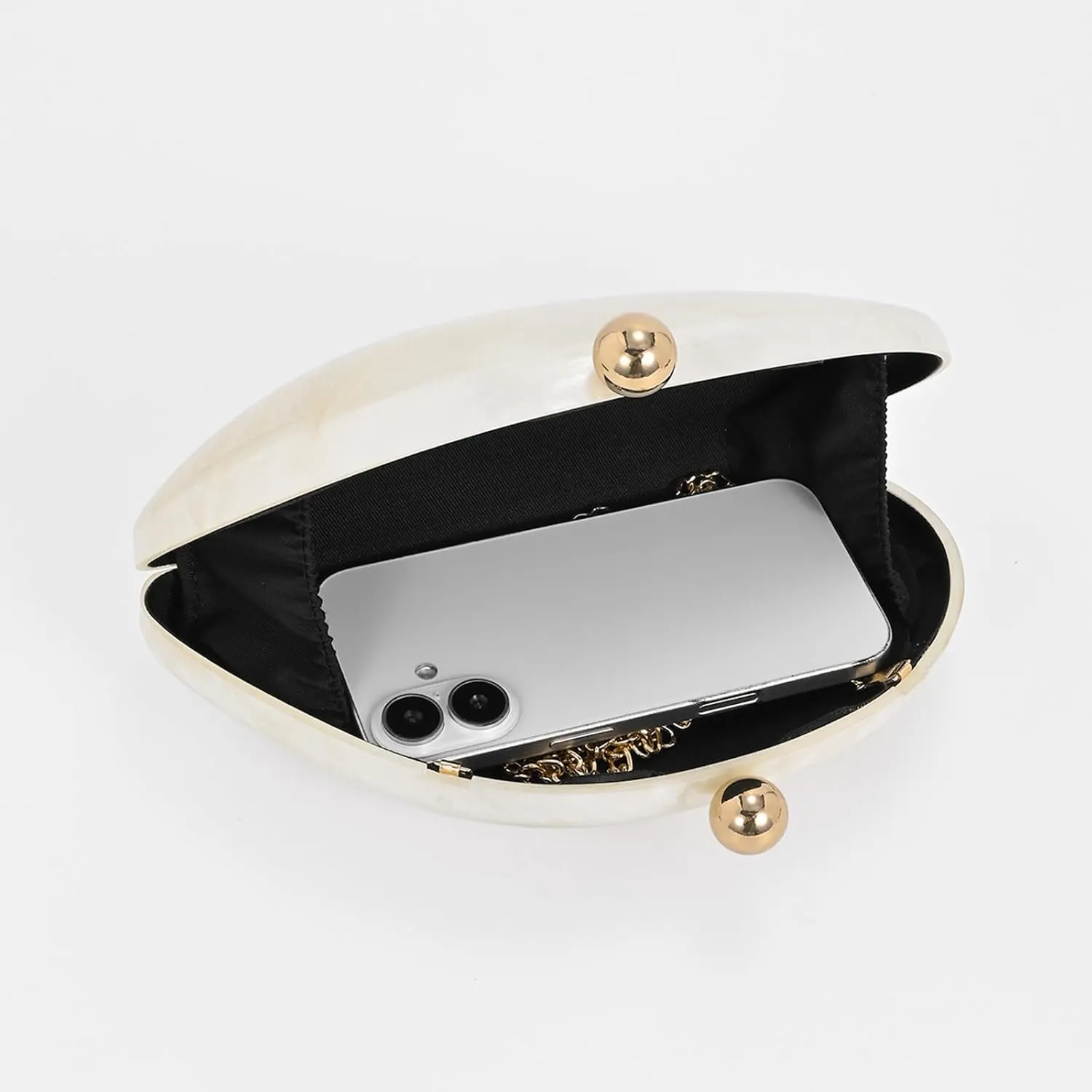 Elegant Acrylic Purses For Women,Fashion Evening Clutch Cute Handbags Mini Crossbody Purse Party Wedding Shoulder Bag