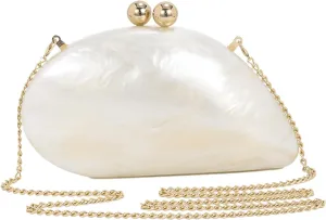 Elegant Acrylic Purses For Women,Fashion Evening Clutch Cute Handbags Mini Crossbody Purse Party Wedding Shoulder Bag