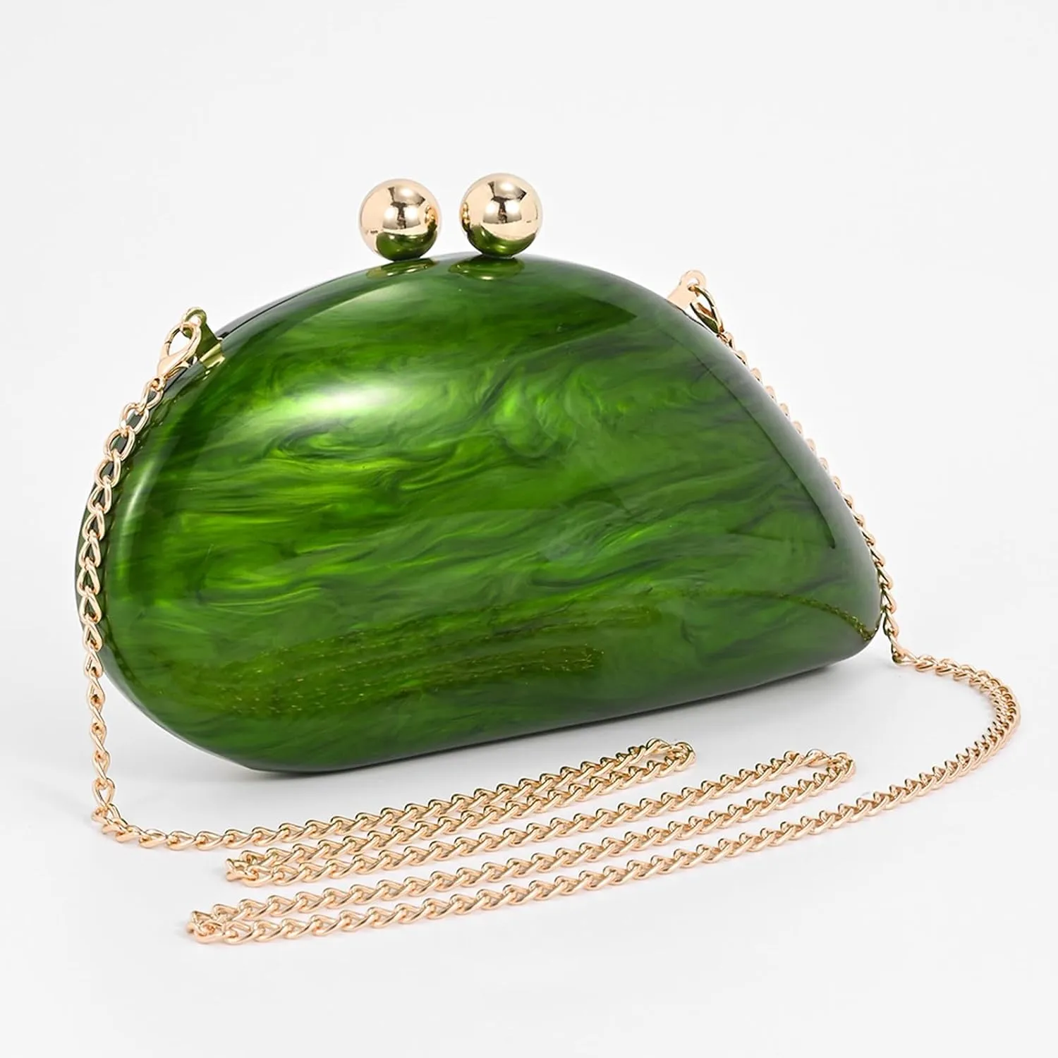Elegant Acrylic Purses For Women,Fashion Evening Clutch Cute Handbags Mini Crossbody Purse Party Wedding Shoulder Bag