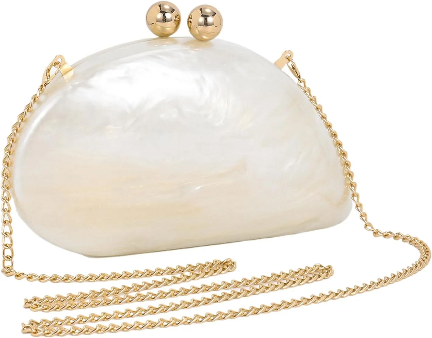 Elegant Acrylic Purses For Women,Fashion Evening Clutch Cute Handbags Mini Crossbody Purse Party Wedding Shoulder Bag