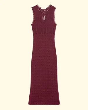 Elka Dress | Bordeaux