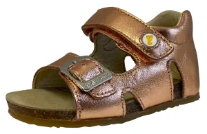 Falcotto Girl's Bea Open Toe Sandals, Laminato Rose