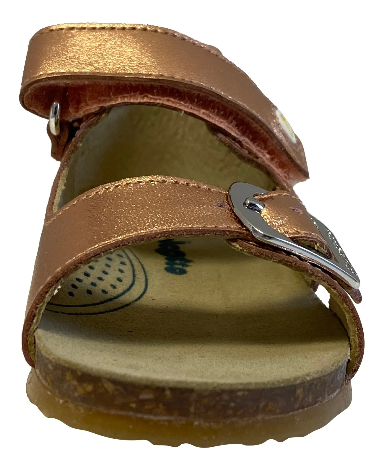 Falcotto Girl's Bea Open Toe Sandals, Laminato Rose