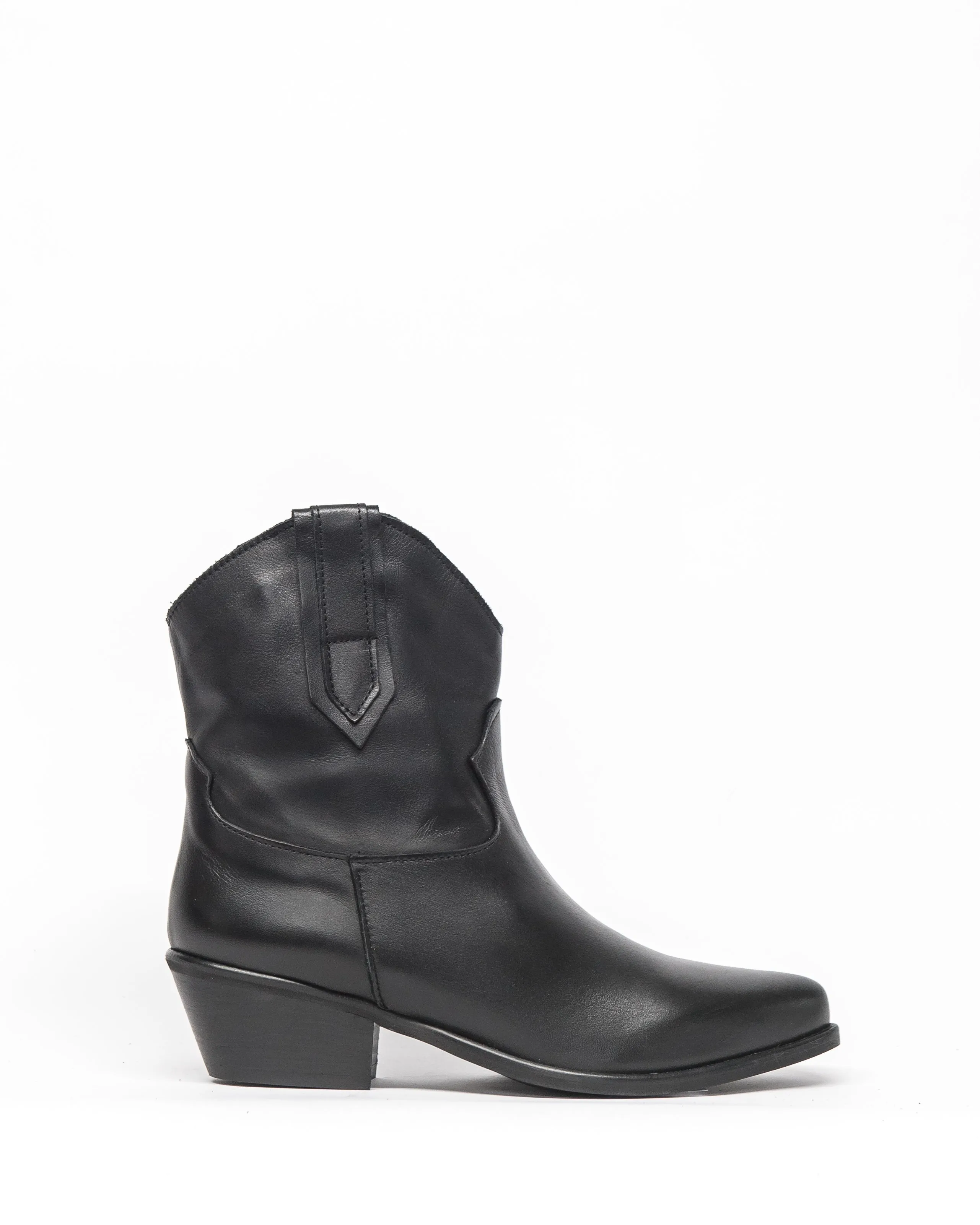fiesta boot - black leather