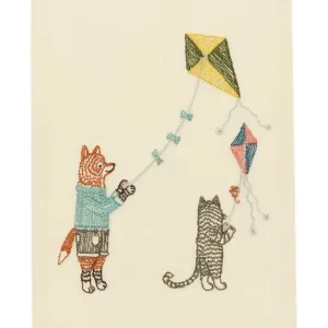 Flying Kites Card