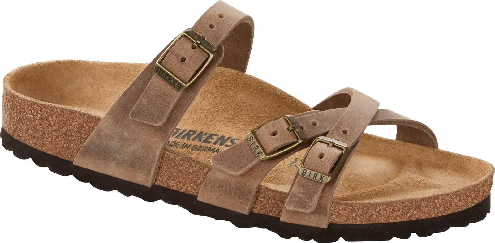 Franca Sandals Tobacco Oiled Leather