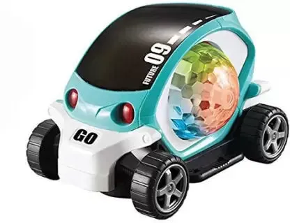 Future Car Electric Cars Toy for Boys Girls with Lights Music,Baby Early Educational Toys Gift for 3  Years Old