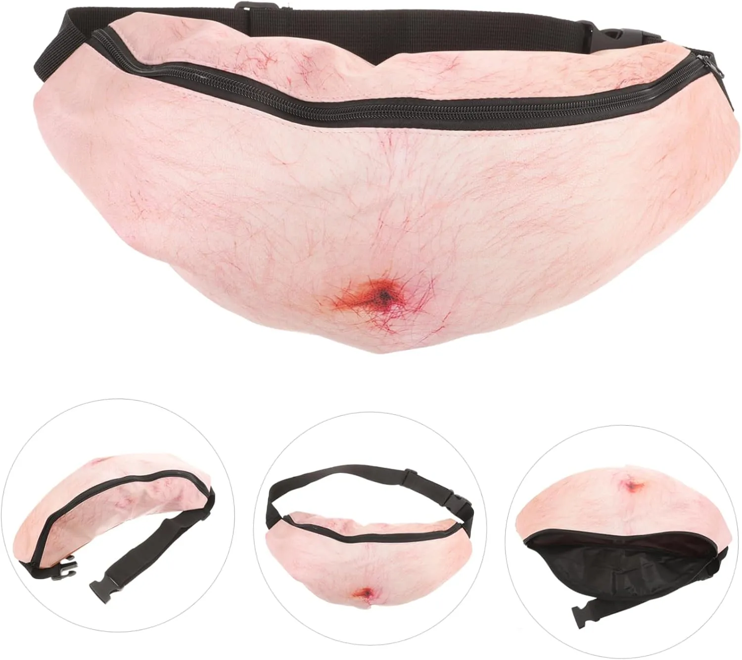 GALPADA Waist Bag Pack Fanny Money Pouch Anti-theft Bag for Travel Running and Casual Wear Random Color