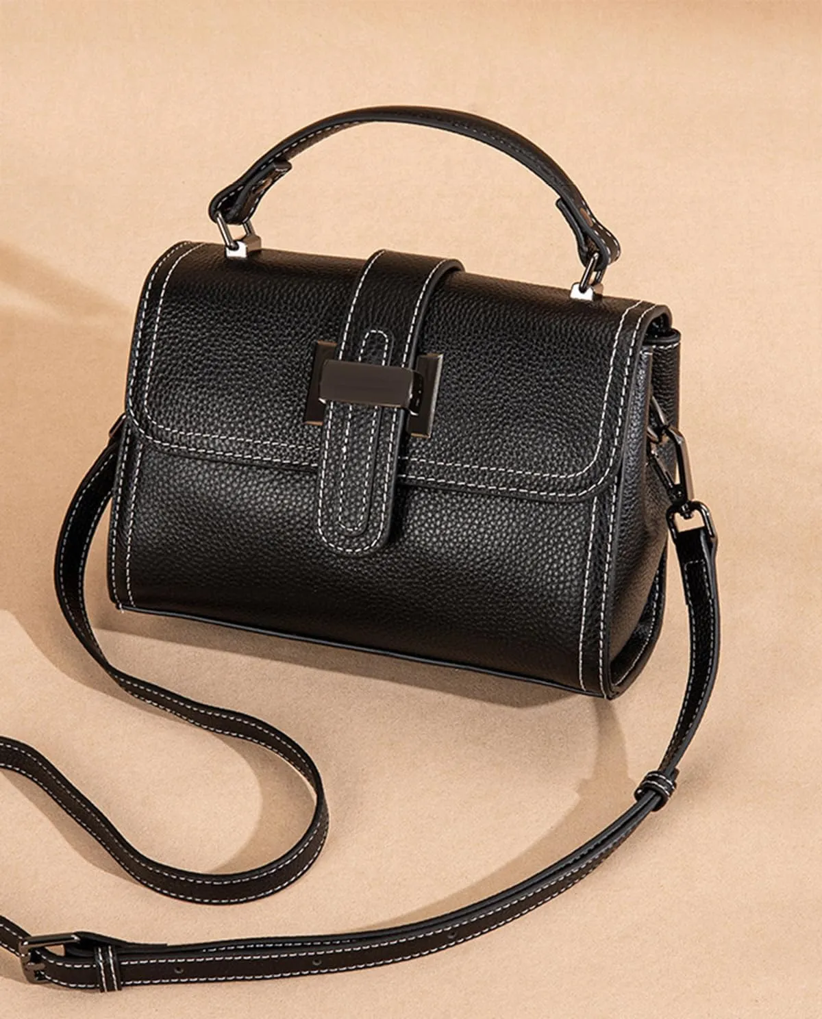 Genuine Leather Purses Women's Crossbody bags Shoulder Handbags Satchel Purses for Women