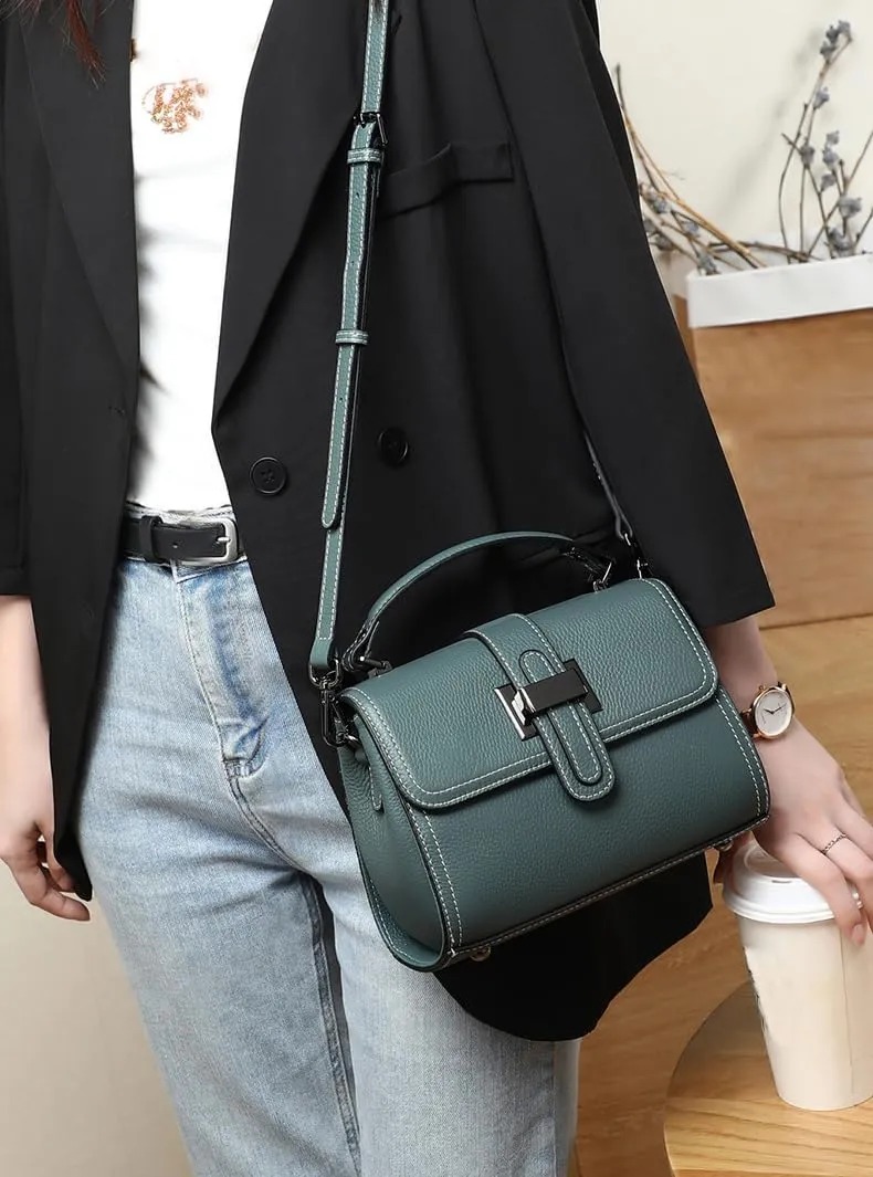 Genuine Leather Purses Women's Crossbody bags Shoulder Handbags Satchel Purses for Women