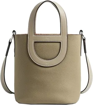 Genuine Leather Shoulder Bags for Women Stylish Handbags Small Bucket Crossbody Tote Purses Casual Ladies Satchels