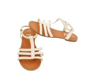 GIRL SIZE 9 TODDLER - ZOE & ZAC Strappy Sandals VGUC B39