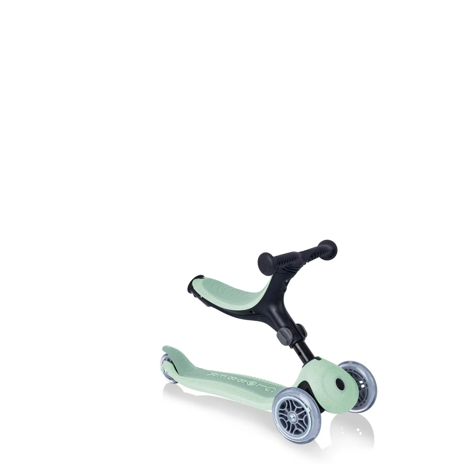 Globber Go Up Foldable Plus Ecologic - Pistachio (15m - 7y )