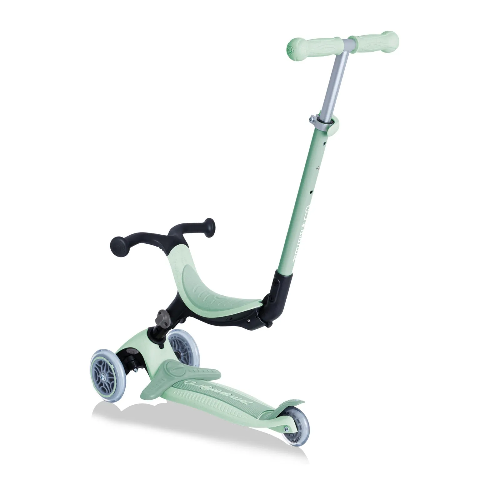Globber Go Up Foldable Plus Ecologic - Pistachio (15m - 7y )