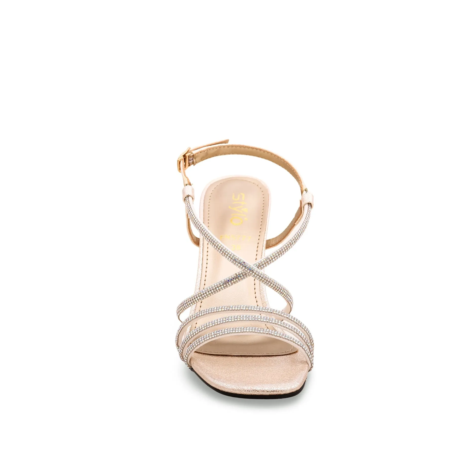 Golden Fancy Bridal Sandal FN5777