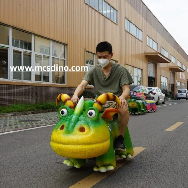 Green Dragon Scooter Ride On Dragon-RD067