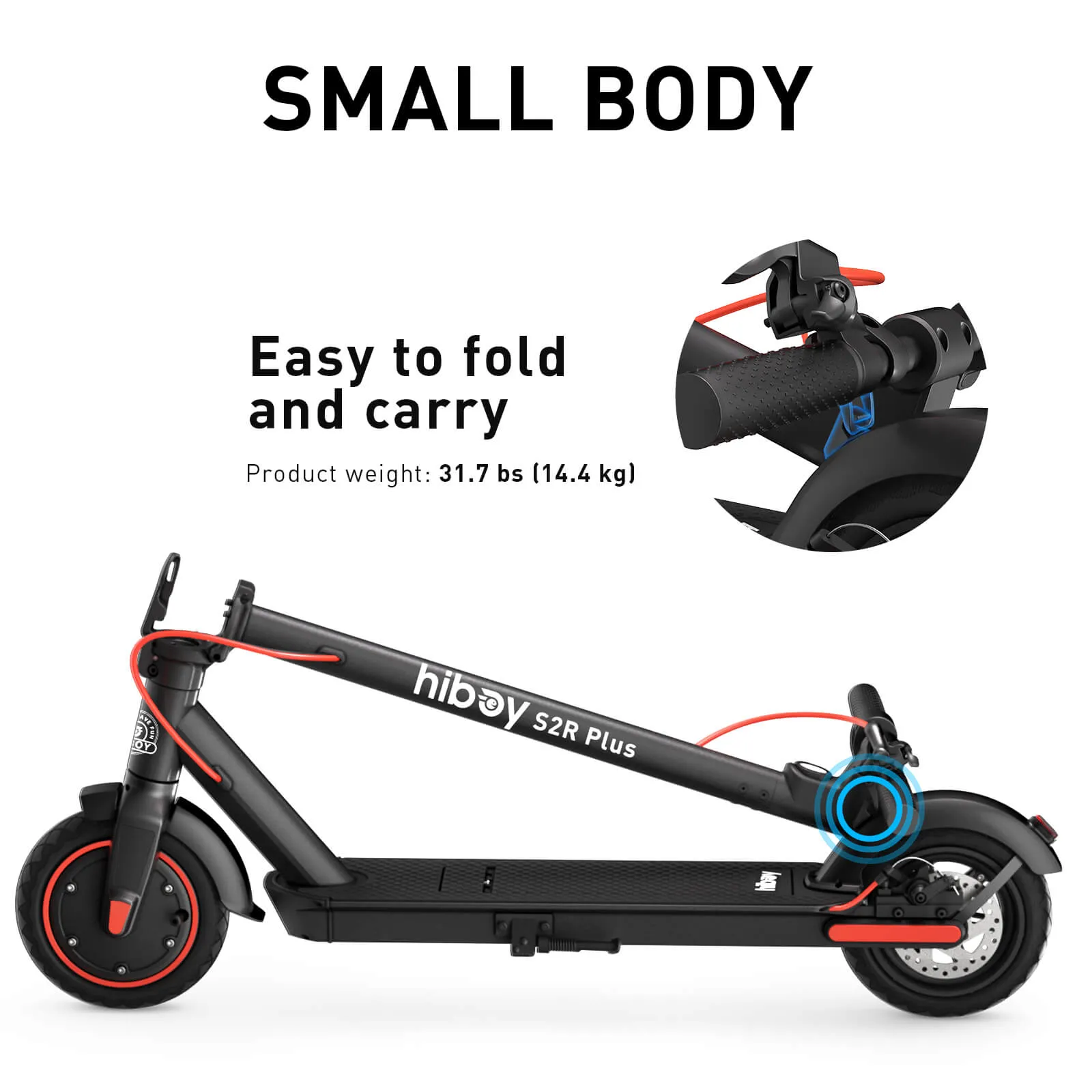 Hiboy S2R Plus 36V/8.7Ah 350W Electric Scooter