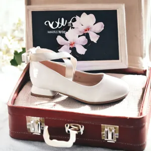 Holy communion bow shoes