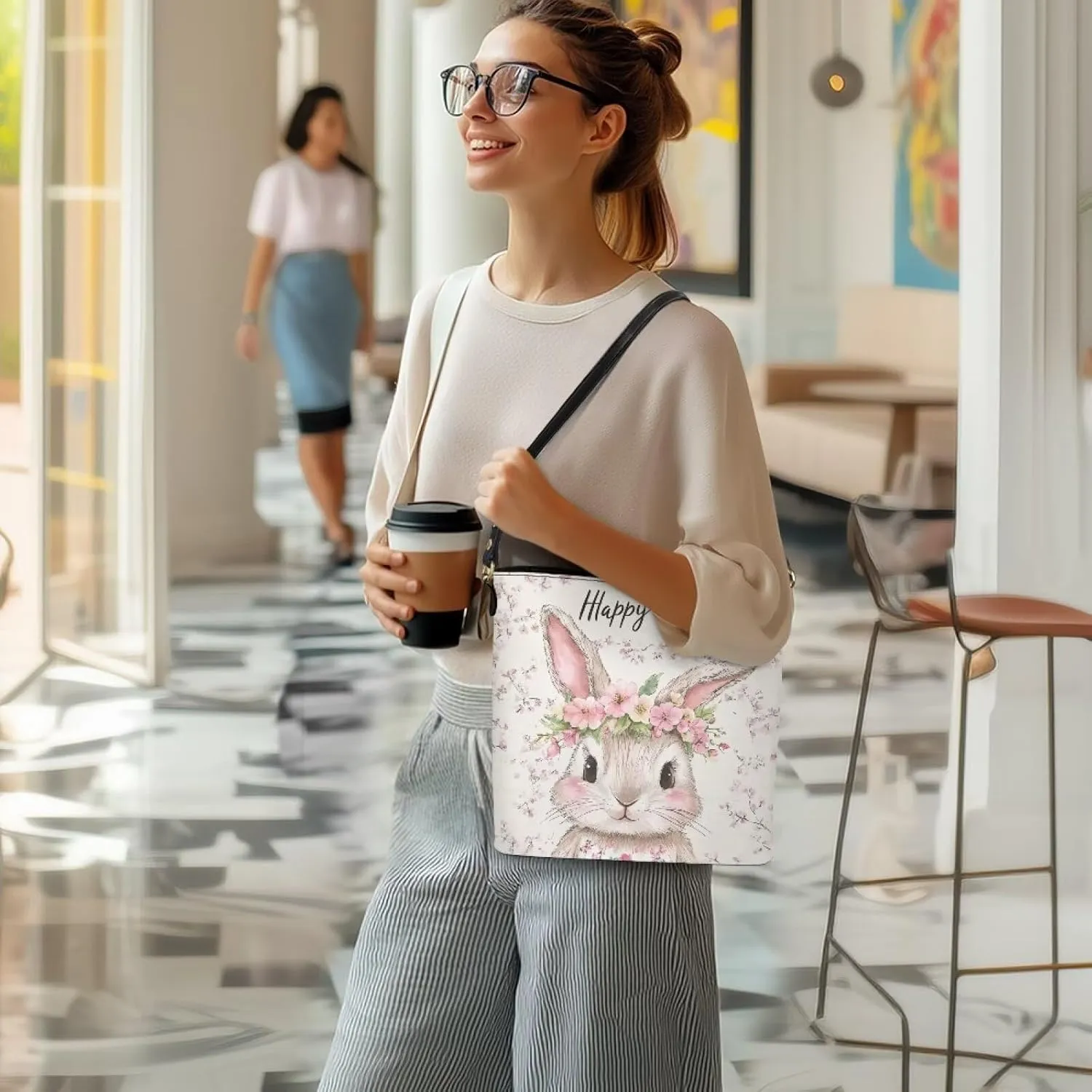HUGS IDEA Hoho Bag for Women Crossbody Purse Leather Handbags Laides Shoulder Bags