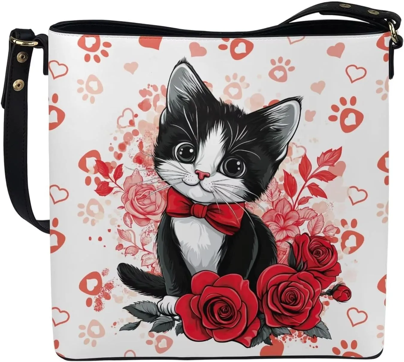 HUGS IDEA Hoho Bag for Women Crossbody Purse Leather Handbags Laides Shoulder Bags