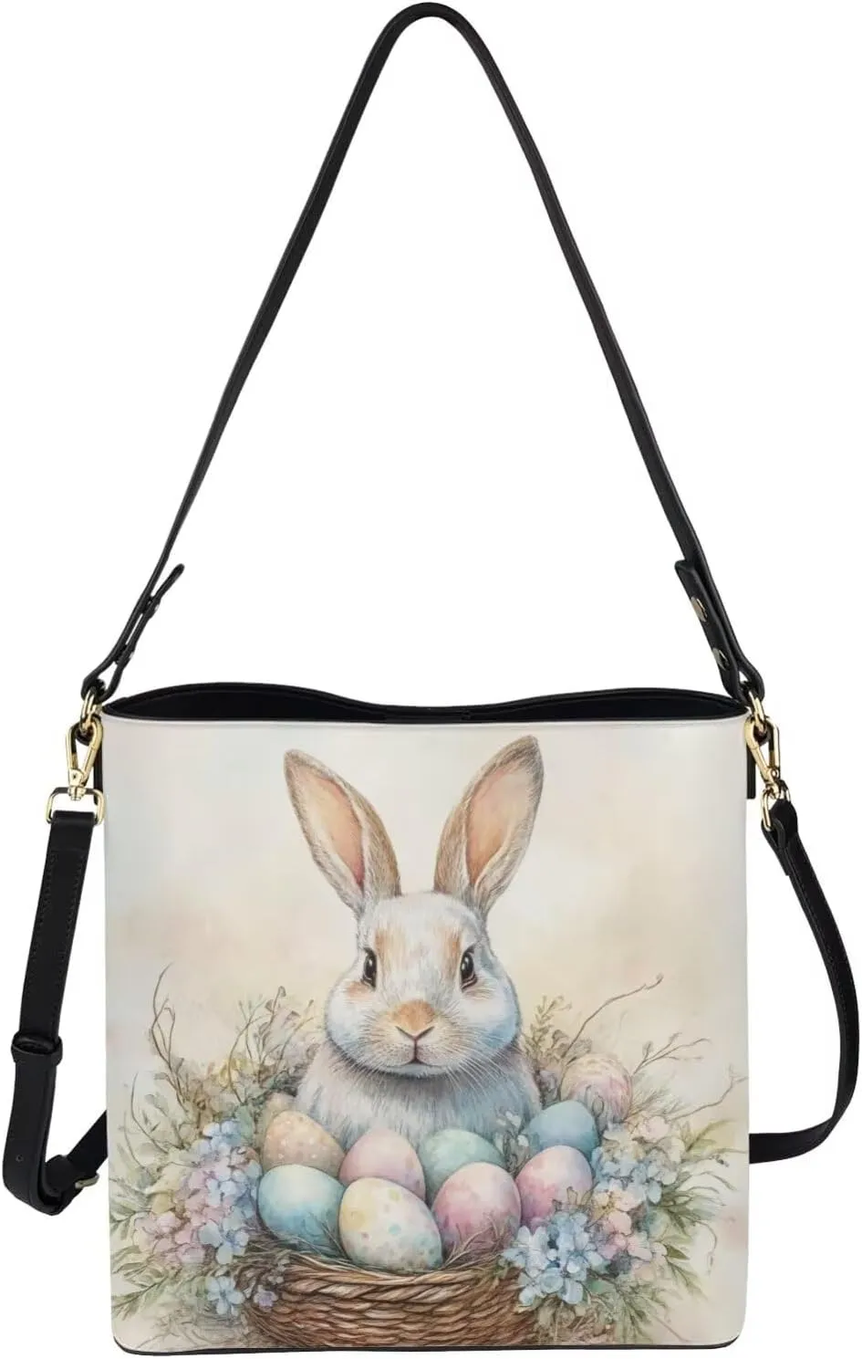 HUGS IDEA Hoho Bag for Women Crossbody Purse Leather Handbags Laides Shoulder Bags