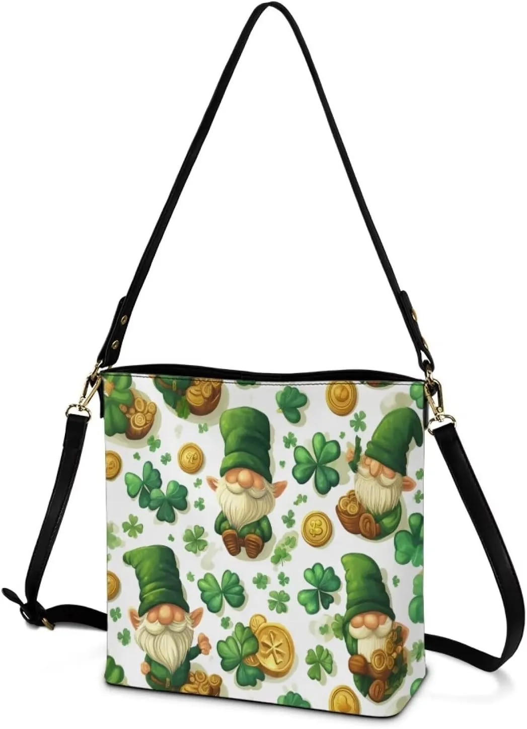 HUGS IDEA Hoho Bag for Women Crossbody Purse Leather Handbags Laides Shoulder Bags