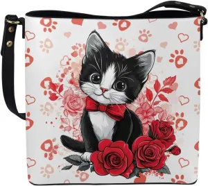 HUGS IDEA Hoho Bag for Women Crossbody Purse Leather Handbags Laides Shoulder Bags