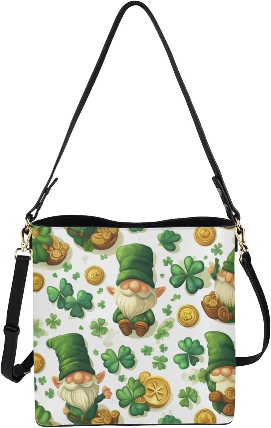 HUGS IDEA Hoho Bag for Women Crossbody Purse Leather Handbags Laides Shoulder Bags