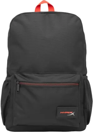 HyperX Delta Gaming Backpack Secure Organization Recycled Materials Travel Ready Black