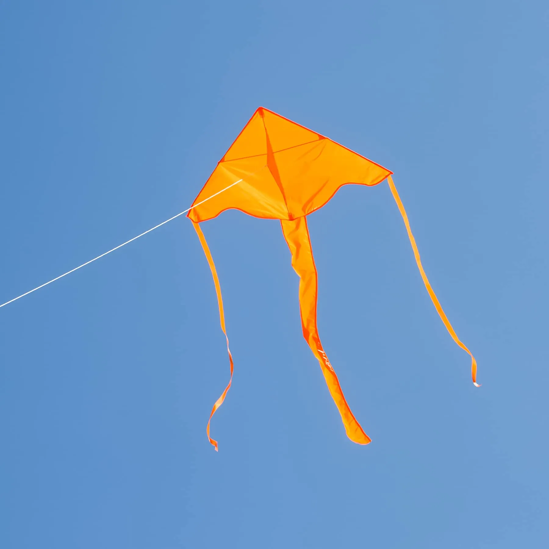 In the Breeze Solid Color Fly-Hi Kites - Orange