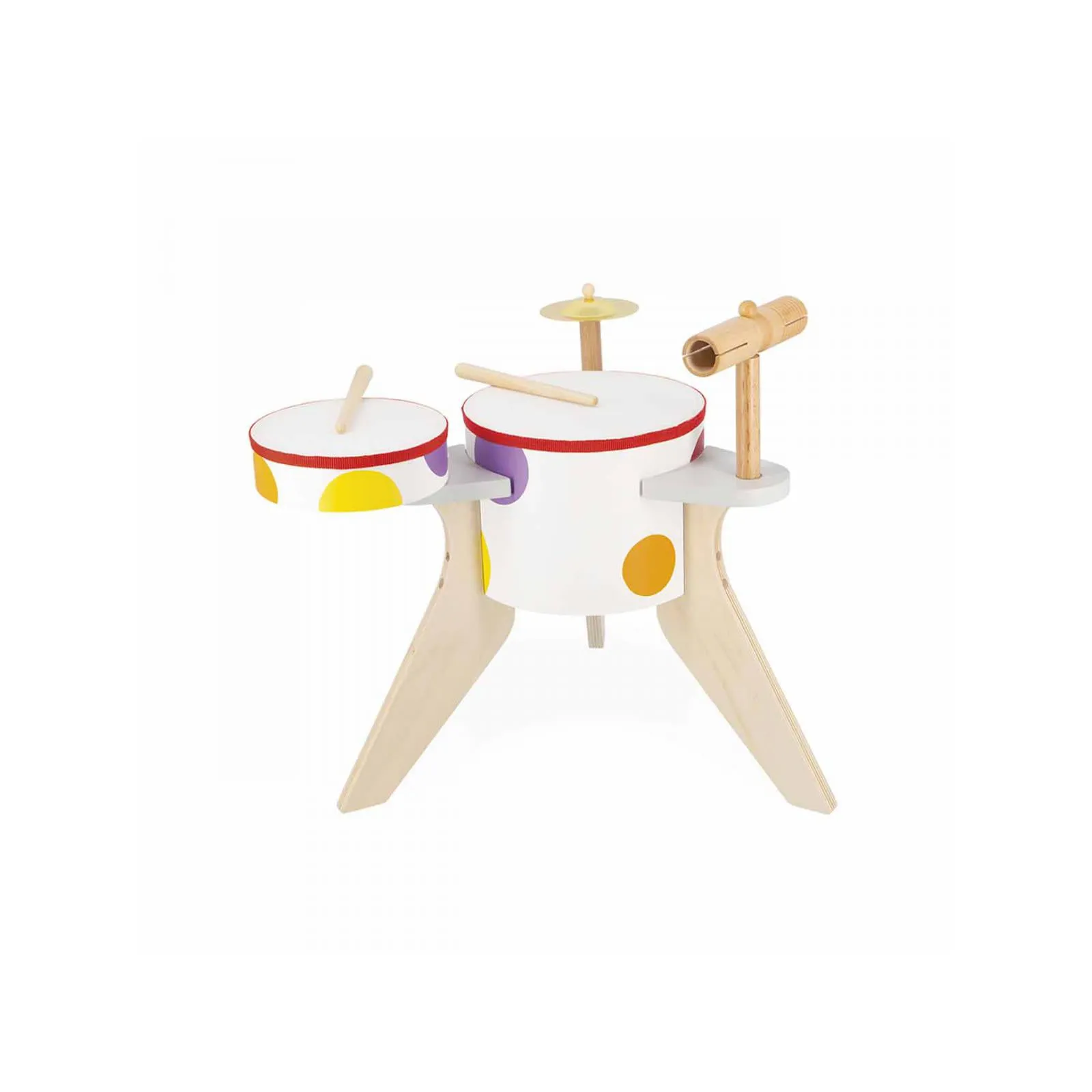 Janod Confetti Drum Kit