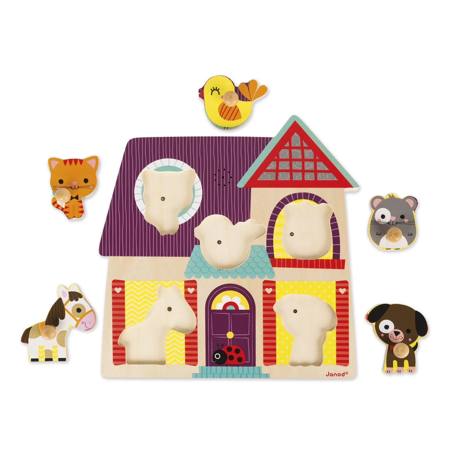 Janod Musical Puzzle My Little Friends