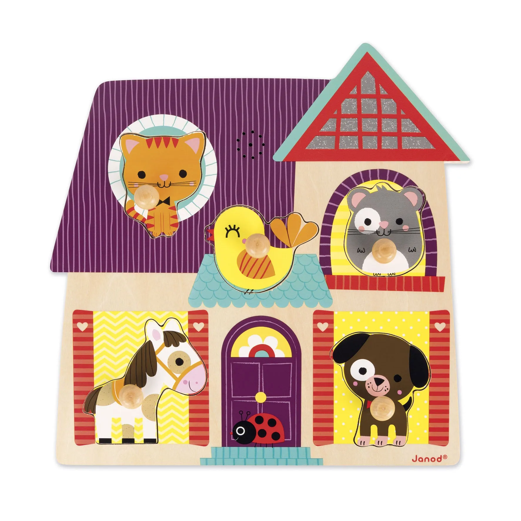 Janod Musical Puzzle My Little Friends