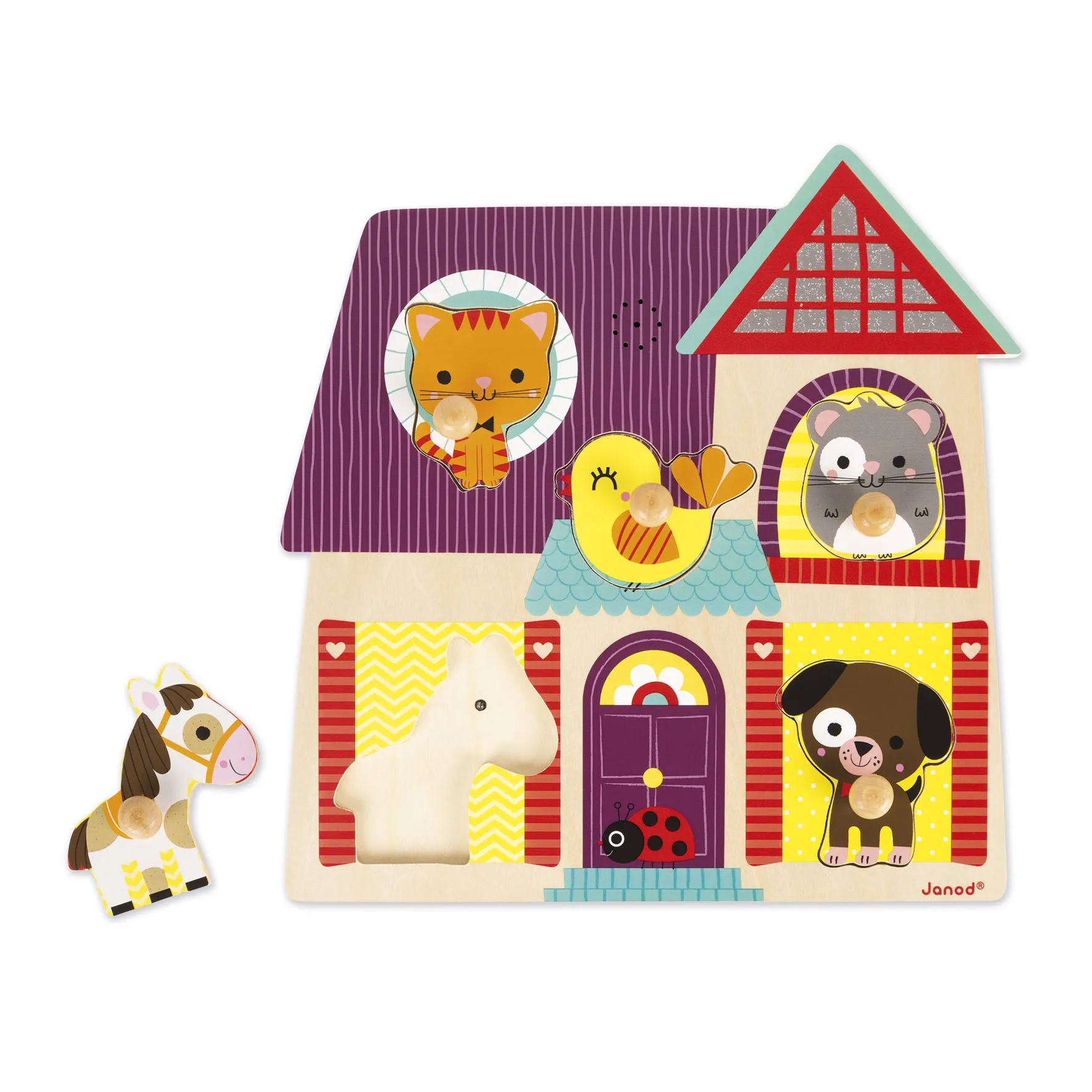 Janod Musical Puzzle My Little Friends