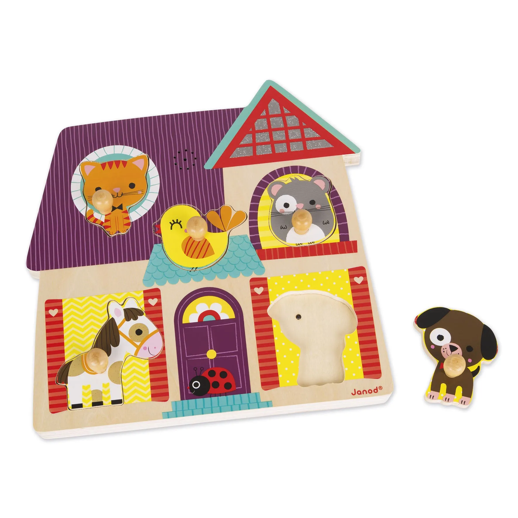 Janod Musical Puzzle My Little Friends