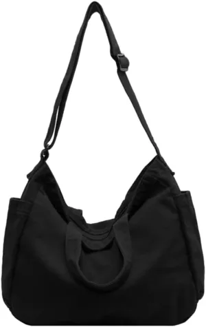 Japanese Canvas Shoulder Bag for Women and Men Vintage Crossbody Bags Satchel