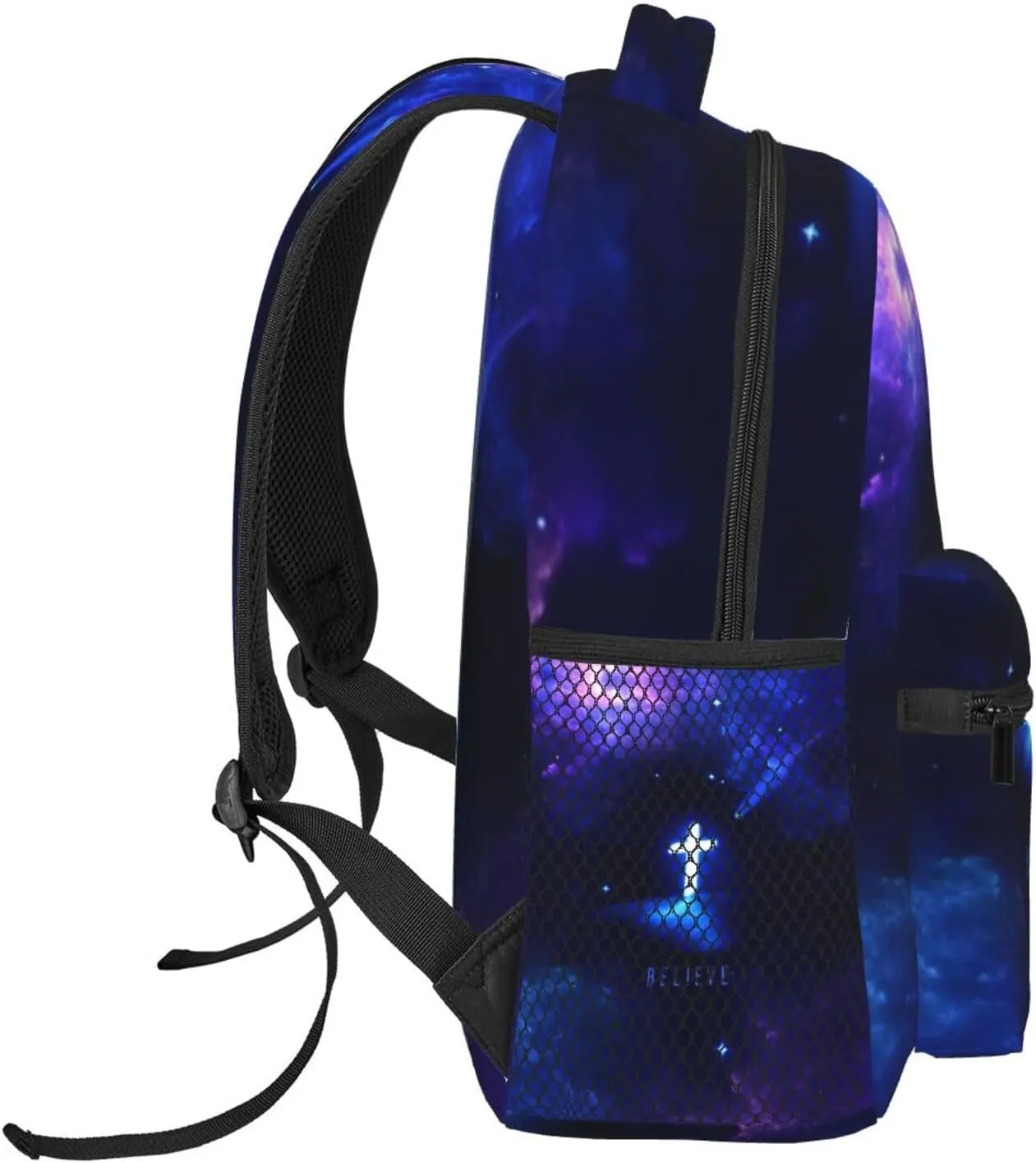 Jesus Backpack,Faith Bookbags Laptop Bag Shoulder Bags Travel Hiking Camping Daypack for Men Women