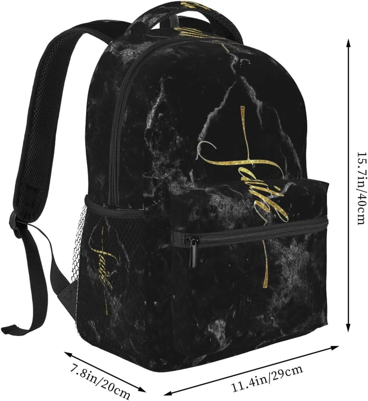 Jesus Backpack,Faith Bookbags Laptop Bag Shoulder Bags Travel Hiking Camping Daypack for Men Women