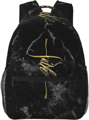 Jesus Backpack,Faith Bookbags Laptop Bag Shoulder Bags Travel Hiking Camping Daypack for Men Women