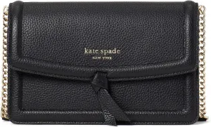 kate spade new york Knott Pebbled Leather Flap Crossbody