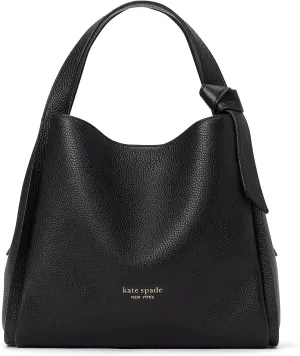 kate spade new york Women's Knott Pebbled Leather Medium Crossbody Tote