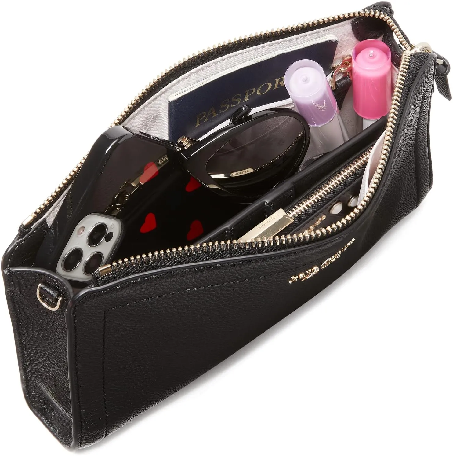 kate spade new york Women's Knott Pebbled Leather Small Crossbody
