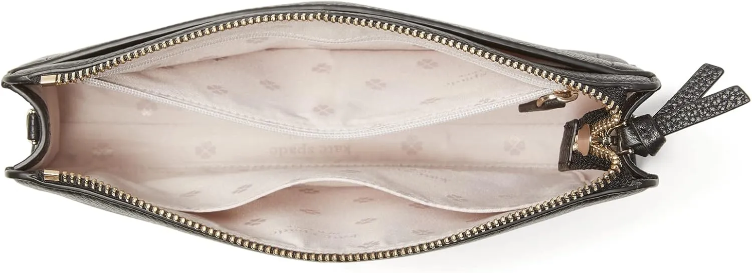 kate spade new york Women's Knott Pebbled Leather Small Crossbody