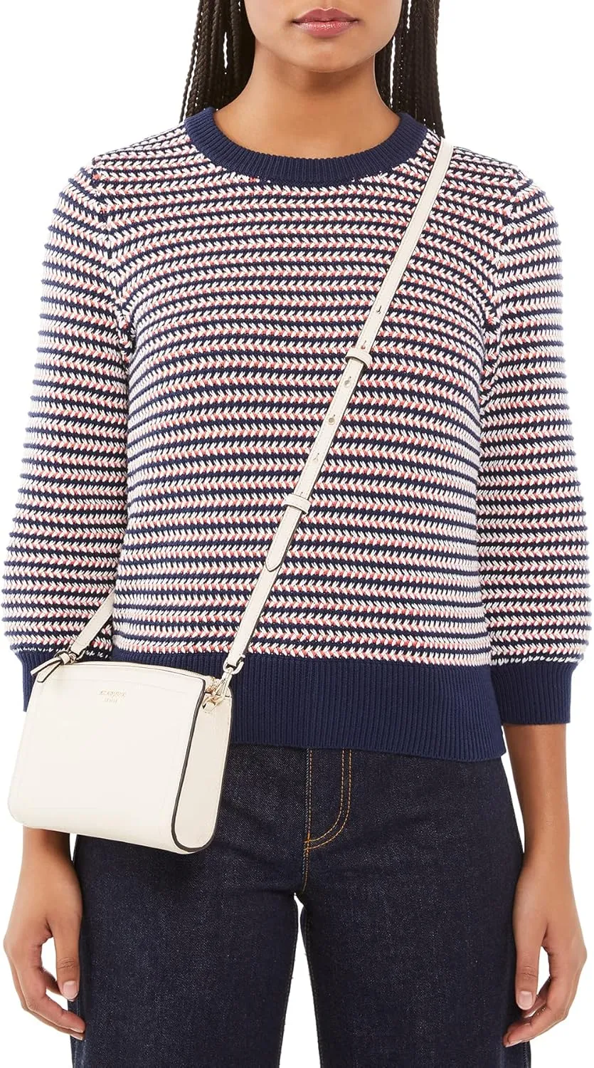 kate spade new york Women's Knott Pebbled Leather Small Crossbody