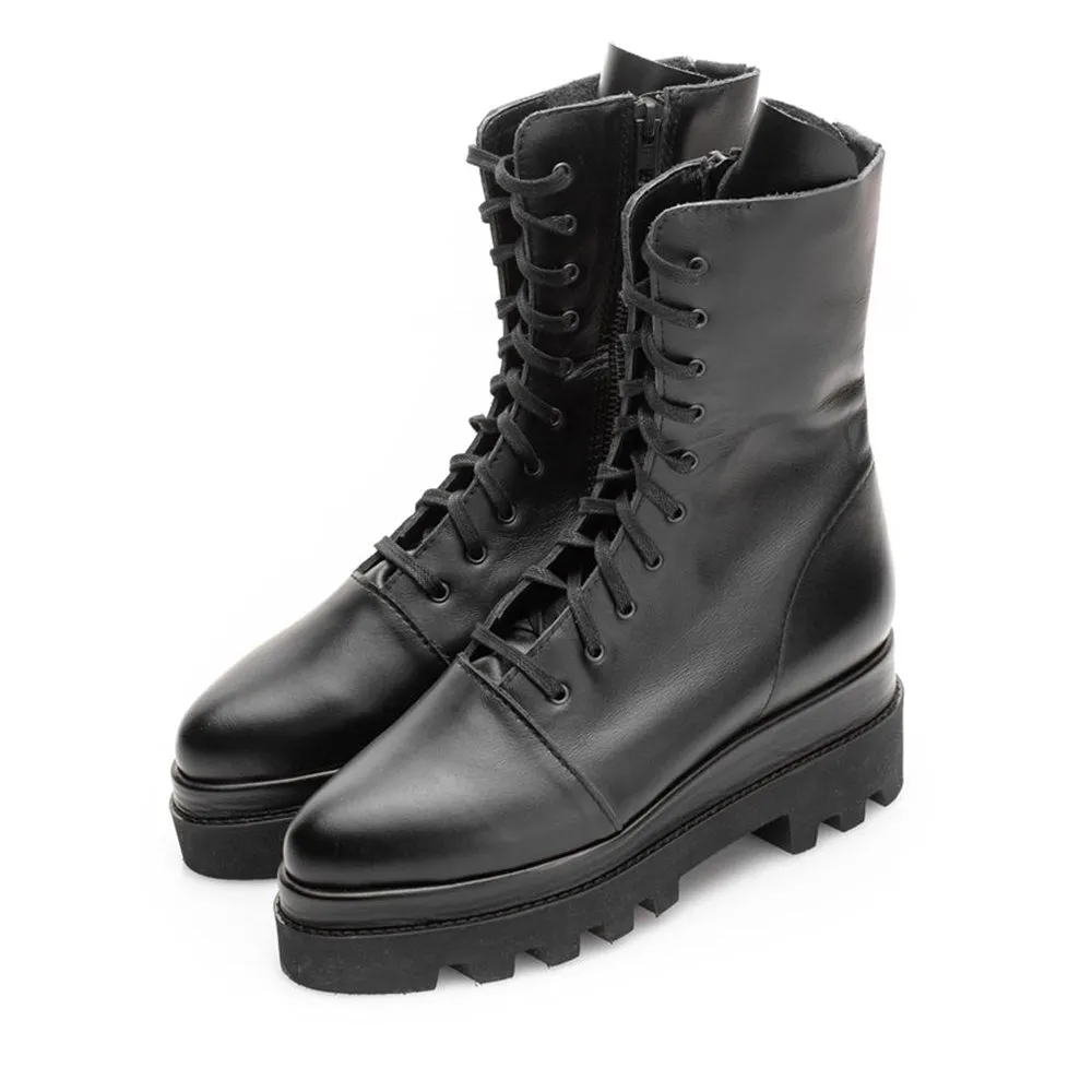 Keep it Simple Lace Up Boots