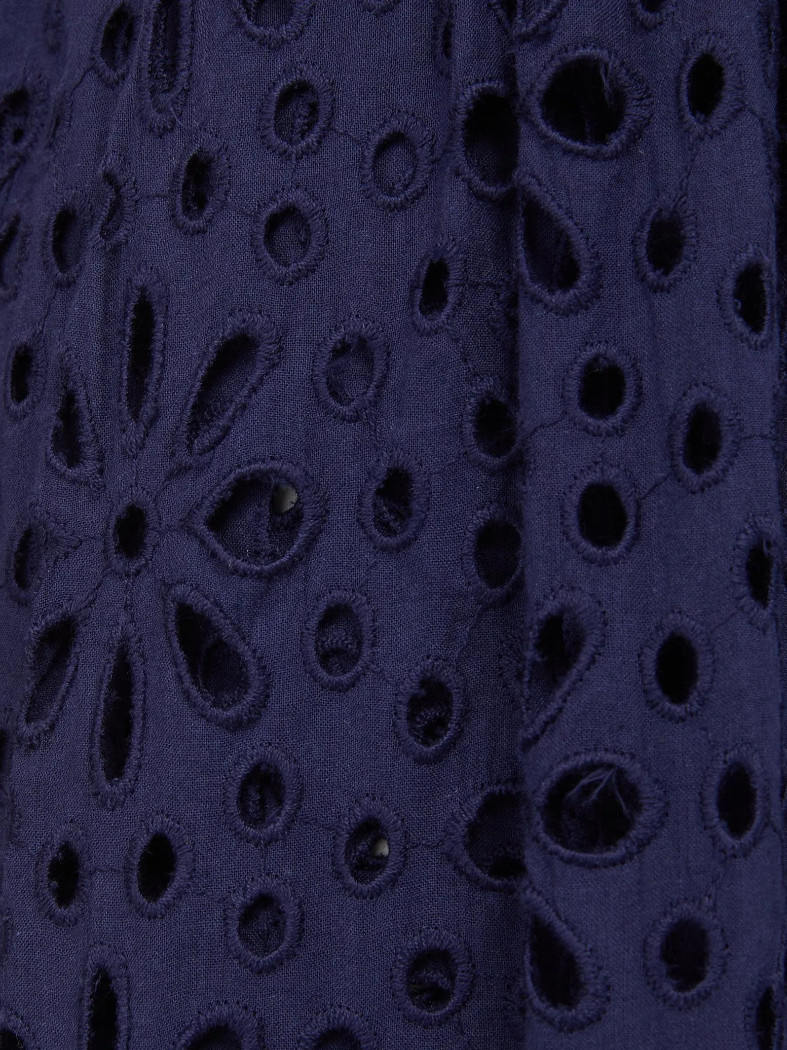 Kelly Dress Navy Seaside Eyelet