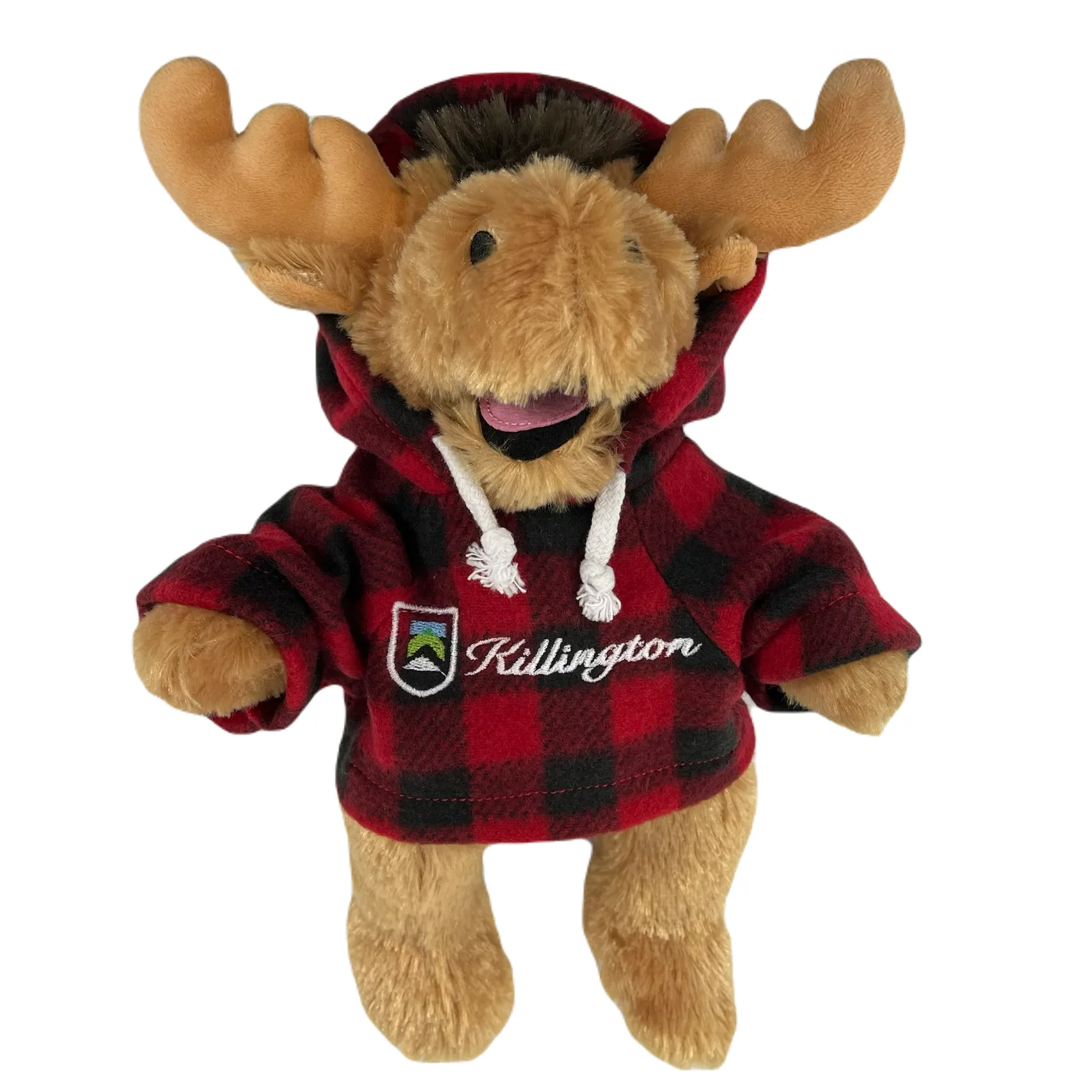 Killington Logo 10" Happy Moose Stuffed Animal