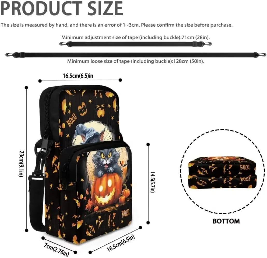 Kuiaobaty Crossbody Bags for Women Small Messenger Bag Stylish Phone Purse for Teen