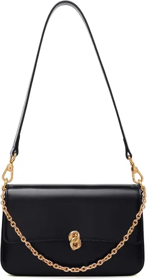 LA FESTIN Small Leather Shoulder Bag for Women: Designer Crossbody Handbag Satchels Purse with Strap - Trend Chasers